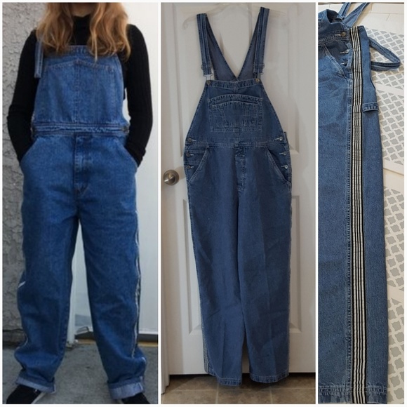 vintage jean overalls